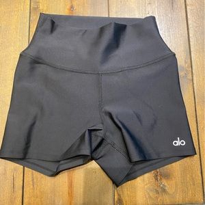 Alo high waist yoga shorts